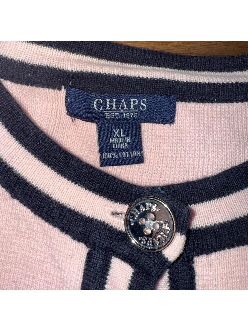 Chaps Cardigan - Picture 3 of 3